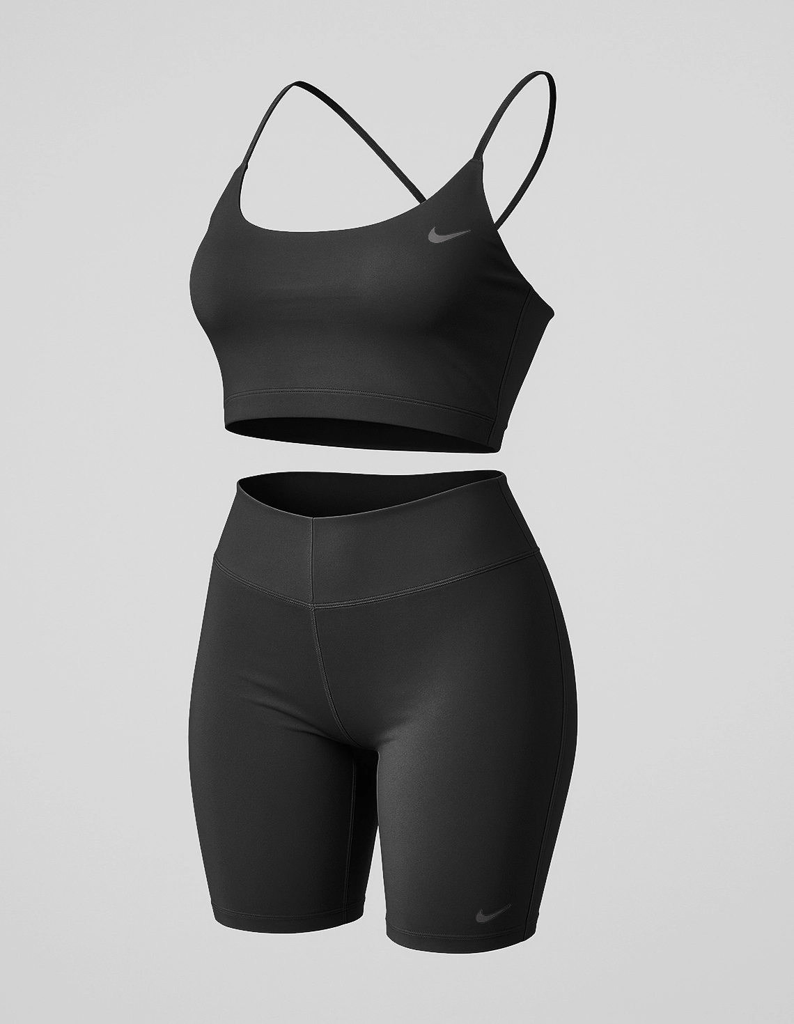 ست نیم تنه و شلوارک ورزشی زنانه نایکی Neely W