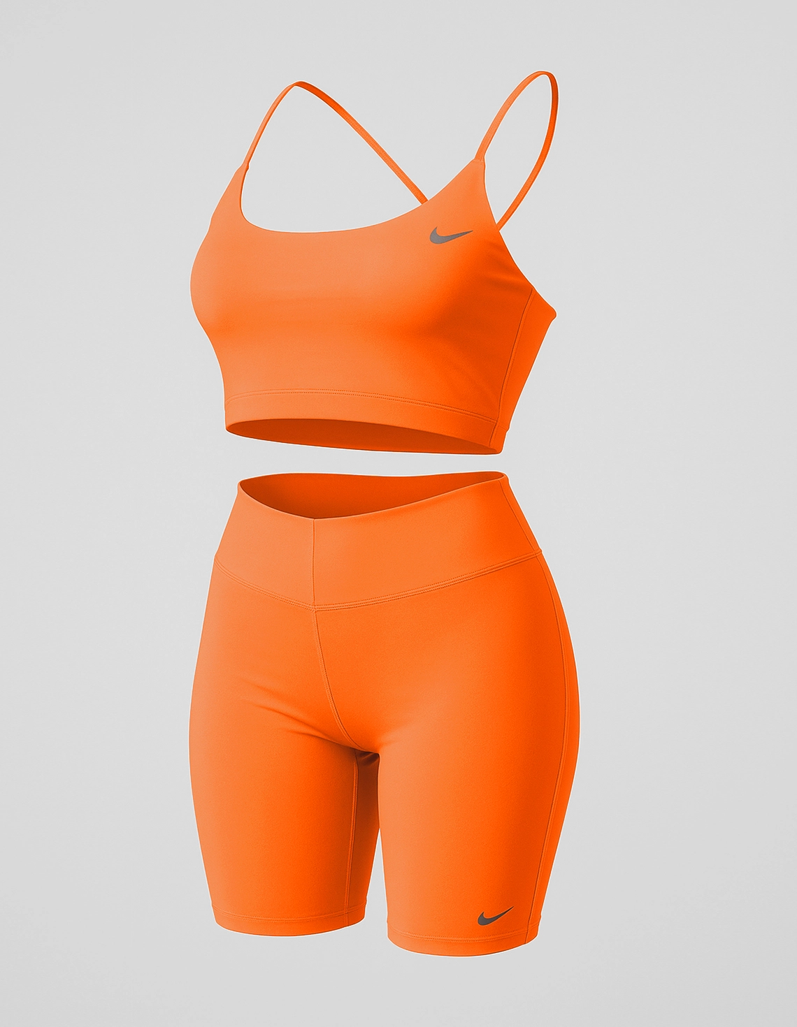 ست نیم تنه و شلوارک ورزشی زنانه نایکی Neely W