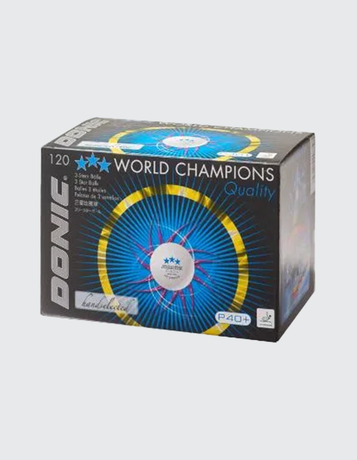 توپ پینگ پنگ - - دونیک 3 ستاره ABS (بسته 120 عددی) HGH