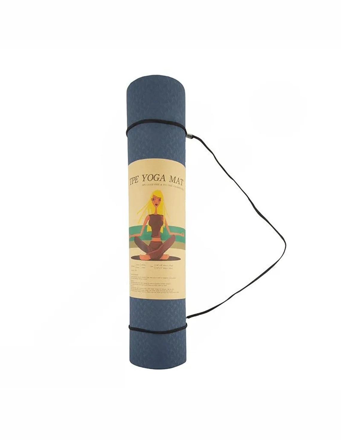 مت یوگا و پیلاتس Unisex الکس TPE دو رنگ الکس Alex