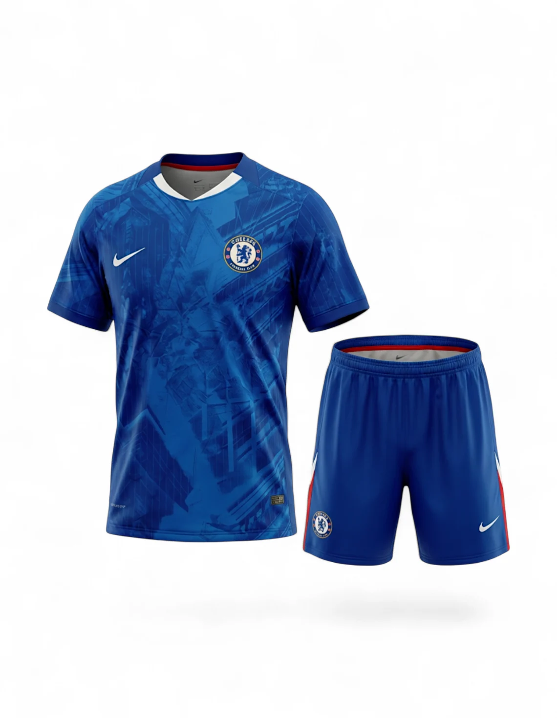 ست تیشرت و شلوارک فوتبال مردانه بدون برند Chelsea Kit M